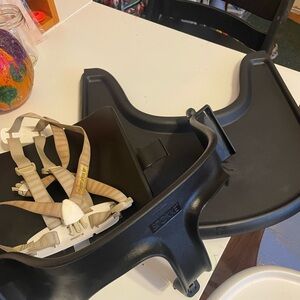 Stokke Tripp Trapp Tray and Baby Set Black